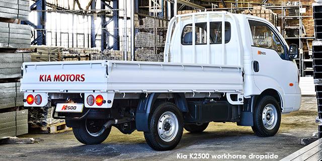 Kia K2500 2.5TD workhorse dropside (aircon) - Image 2