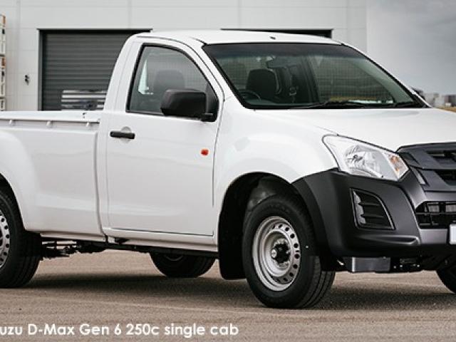 Isuzu D-Max Gen 6 250c single cab