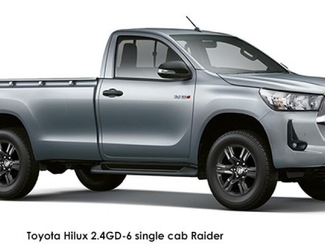 Toyota Hilux 2.4GD-6 single cab Raider auto