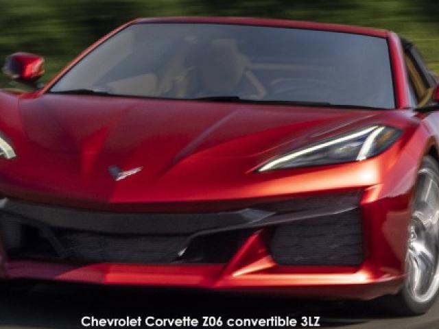 Chevrolet Corvette Z06 convertible 3LZ