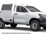 Toyota Hilux 2.4GD-6 single cab flat deck 4x4 - Thumbnail 1