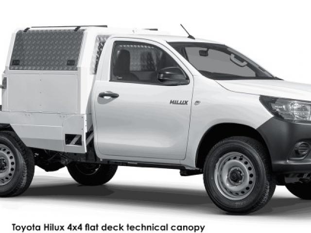 Toyota Hilux 2.4GD-6 single cab flat deck 4x4