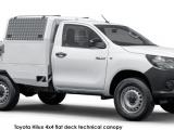 Toyota Hilux 2.4GD-6 single cab flat deck 4x4 - Thumbnail 2