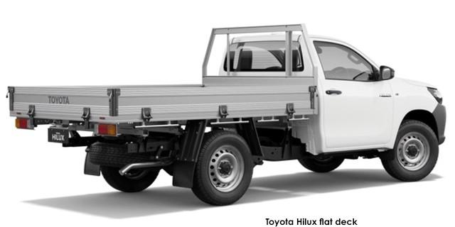 Toyota Hilux 2.4GD-6 single cab flat deck 4x4 - Image 3