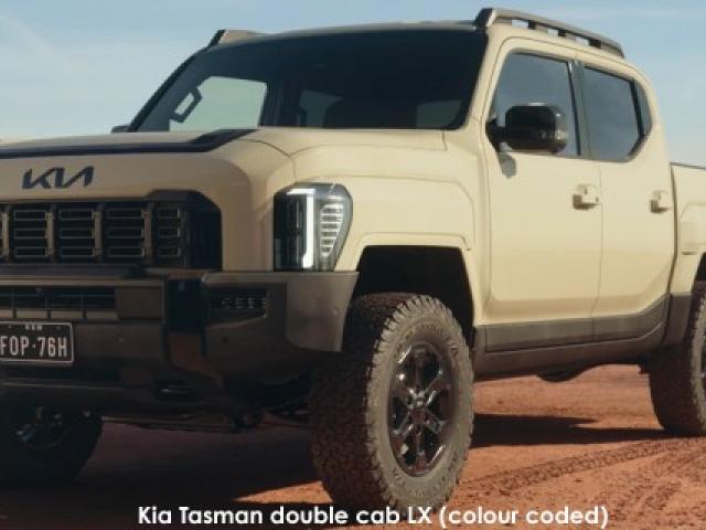 Kia Tasman 2.2D double cab LX (colour coded)