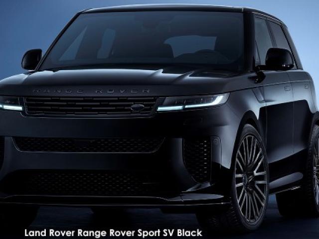 Land Rover Range Rover Sport P635 SV Black