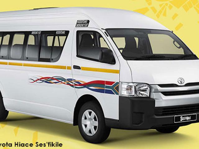 Toyota Hiace 2.5D-4D Ses-fikile 16-seater