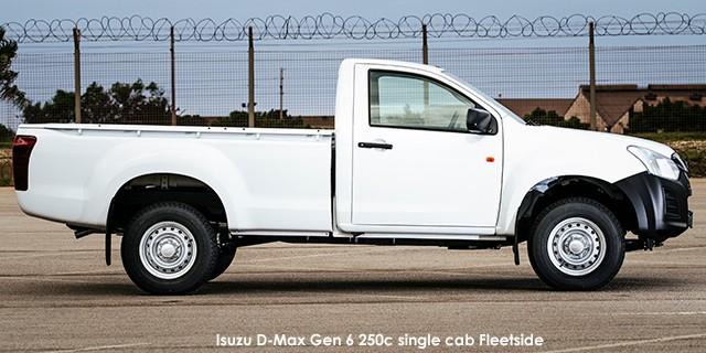 Isuzu D-Max Gen 6 250C single cab Fleetside - Image 3