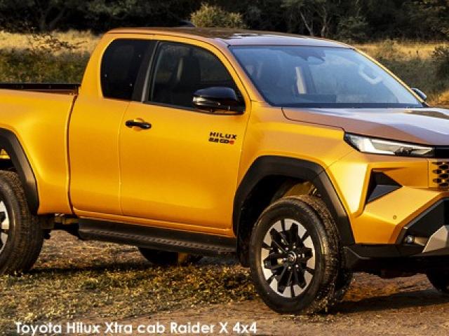 Toyota Hilux 2.8GD-6 Xtra cab Raider X
